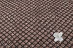 Natural Black Bagru Handblock Printed Cotton Fabric - Image 2