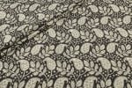 Natural Black Bagru Handblock Printed Cotton Fabric