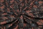 Natural Black Bagru Handblock Printed Cotton Fabric - Image 3