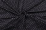Black Authentic Handwoven Soft Silk-Cotton Ikkat Fabric - Image 3