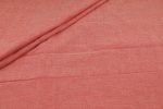 Salmon Orange Flowy HandLoom Pure Soft Cotton Fabric