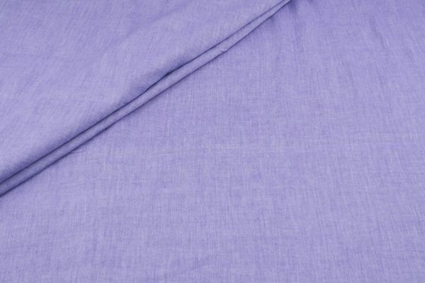 Periwinkle Purple Flowy HandLoom Pure Soft Cotton Fabric (Copy)