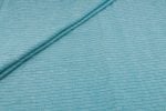Pastel Blue Flowy HandLoom Woven Stripes Pure Soft Cotton Fabric