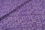 Grape Purple Bagru Handblock Printed Cotton Fabric