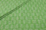 Pastel Green Bagru Handblock Printed Cotton Fabric