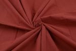 Ruby Red Handwoven Mangalgiri 100% Pure Cotton Fabric - Image 3