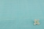 Powder Blue Handwoven Mangalgiri 100% Pure Cotton Fabric - Image 2