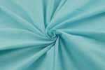 Powder Blue Handwoven Mangalgiri 100% Pure Cotton Fabric - Image 3