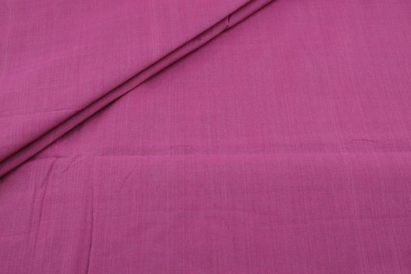 Mulberry Pink Handwoven Mangalgiri 100% Pure Cotton Fabric