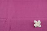 Mulberry Pink Handwoven Mangalgiri 100% Pure Cotton Fabric - Image 2