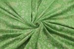 Pastel Green Bagru Handblock Printed Cotton Fabric - Image 3