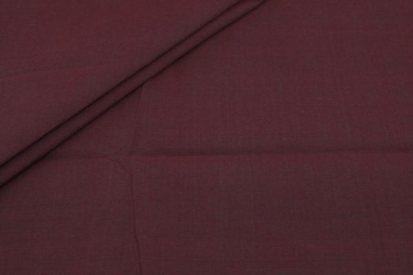 Brownish Purple Handwoven Mangalgiri 100% Pure Cotton Fabric