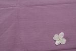 Mauve Purple Handwoven Mangalgiri 100% Pure Cotton Fabric - Image 2