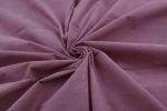 Mauve Purple Handwoven Mangalgiri 100% Pure Cotton Fabric - Image 3