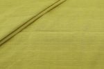 Brass Yellow Handwoven Mangalgiri 100% Pure Cotton Fabric