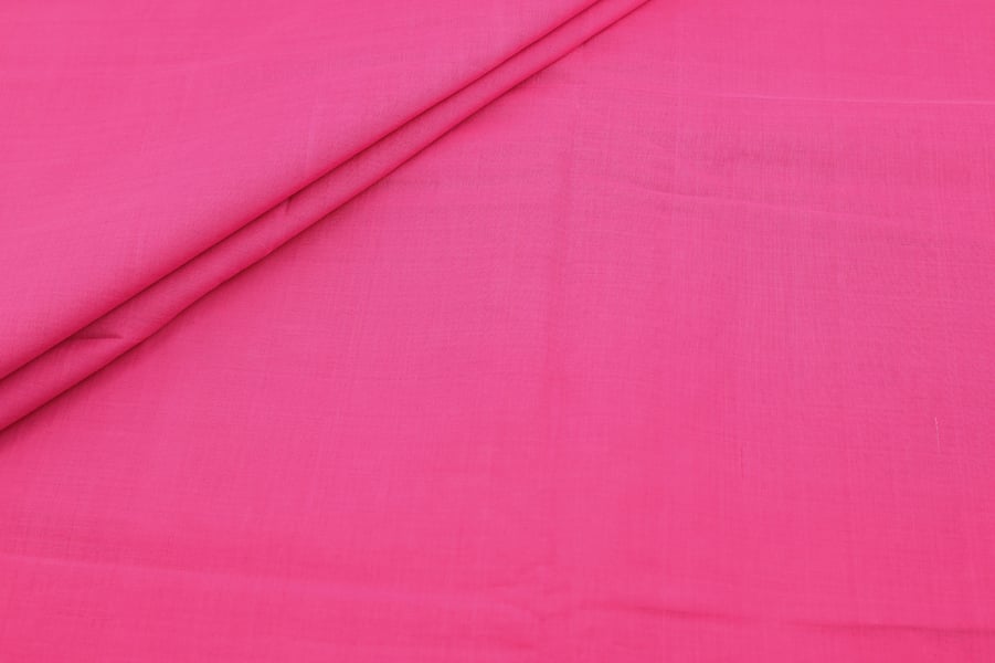 Cranberry Pink Handwoven Mangalgiri 100% Pure Cotton Fabric Cranberry Pink Handwoven Mangalgiri 100% Pure Cotton Fabric - Image 1