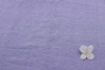 Pastel Purple Flowy HandLoom Pure Soft Cotton Fabric - Image 2