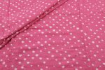 Blush Pink Bandhani Tie Dye 100% Pure Soft Cotton Satin Finish Fabric