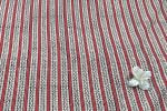 Natural Madder Red Bagru Handblock Printed Cotton Fabric - Image 3