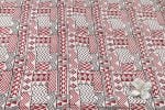 Natural White Bagru Handblock Printed Cotton Fabric - Image 2