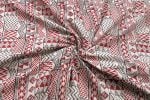 Natural White Bagru Handblock Printed Cotton Fabric - Image 3