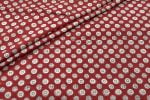 Natural Madder Red Bagru Handblock Printed Cotton Fabric