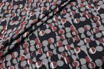 Natural Black Bagru Handblock Printed Cotton Fabric