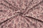 Vintage Beige Bagru Handblock Printed Cotton Fabric - Image 3
