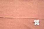 Soft Apricot Handwoven Zari Border Pure Cotton Fabric - Image 2