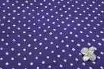 Dusty Grape Bandhani Tie Dye 100% Pure Soft Cotton Satin Finish Fabric - Image 2