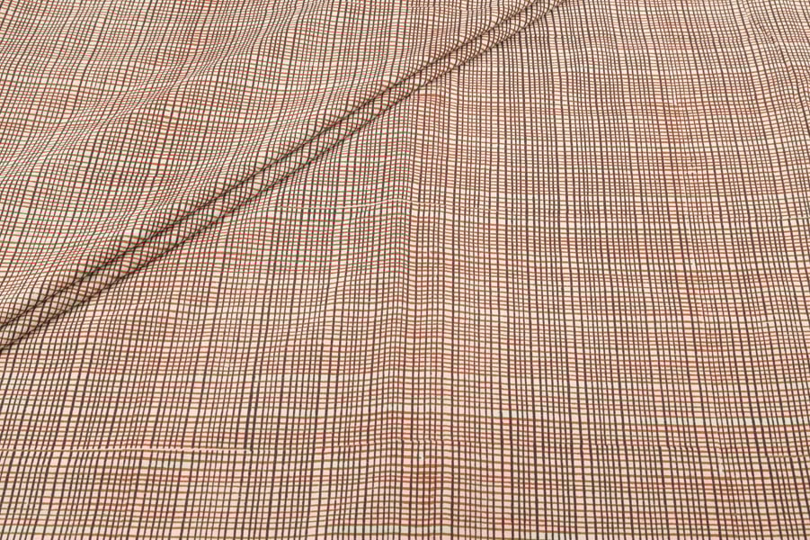 32121 (1) Natural White Bagru Handblock Printed Cotton Fabric - Image 1