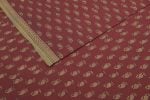 Madder Red Handblock Bagh HandBlock Printed Cotton Fabric