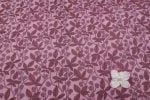 Fuchsia Plum Pink Bagru Handblock Printed Cotton Fabric - Image 2