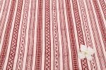 Natural White Bagh HandBlock Printed Cotton Fabric - Image 2