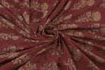 Madder Red Bagh HandBlock Printed Cotton Fabric - Image 3