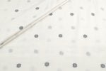 White Woven Design Flowy HandLoom Pure Soft Cotton Fabric