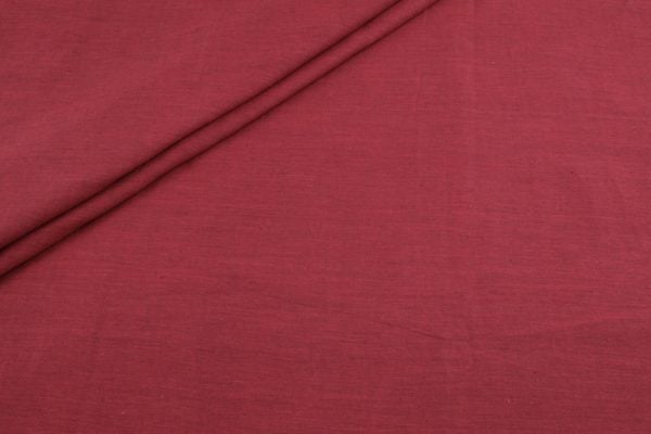 Pre-Cut 1.20m Madder Red Flowy HandLoom Pure Soft Cotton Fabric