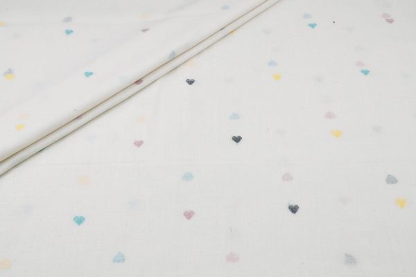 Pre-Cut 2.25m Natural White – Woven Design Handloom Pure Soft Cotton Fabric