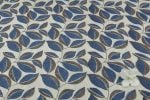 Natural White Handblock Ajrakh Printed Cotton Fabric - Image 3