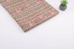 Mustard Beige Pure Soft Cotton HandBlock Printed Fabric - Image 2