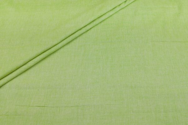 Lime Green Authentic HandLoom Flowy Soft Cotton Fabric