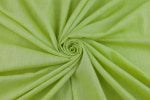 Lime Green Authentic HandLoom Flowy Soft Cotton Fabric - Image 4