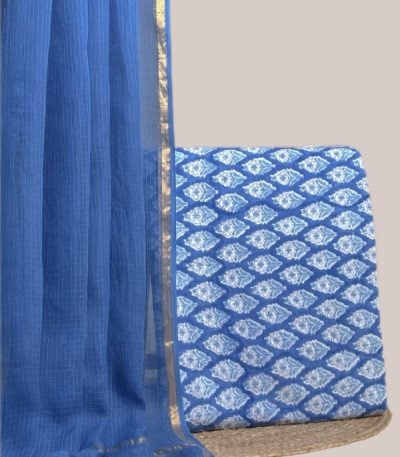 Authentic HandBlock Sanganeri Printed