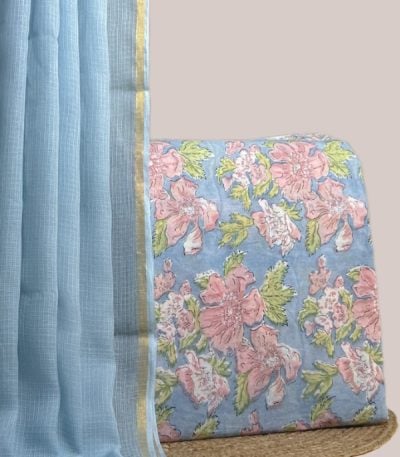 Authentic HandBlock Sanganeri Printed