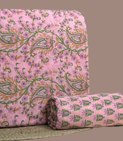Authentic HandBlock Sanganeri Printed