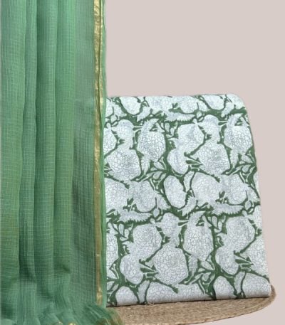 Authentic HandBlock Sanganeri Printed