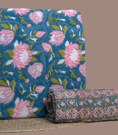 Authentic HandBlock Sanganeri Printed