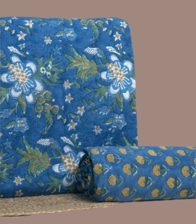 Authentic HandBlock Sanganeri Printed