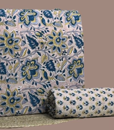 Authentic HandBlock Sanganeri Printed