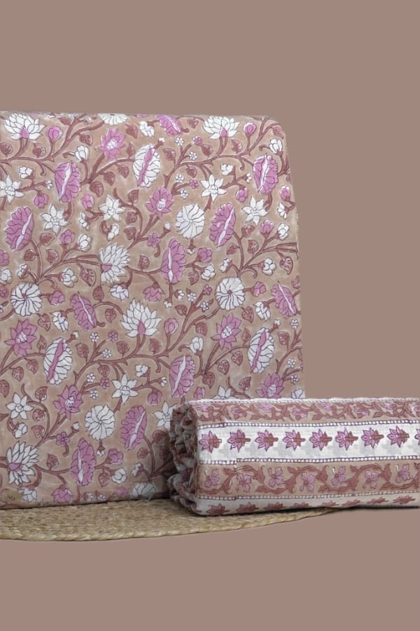 Authentic HandBlock Sanganeri Printed